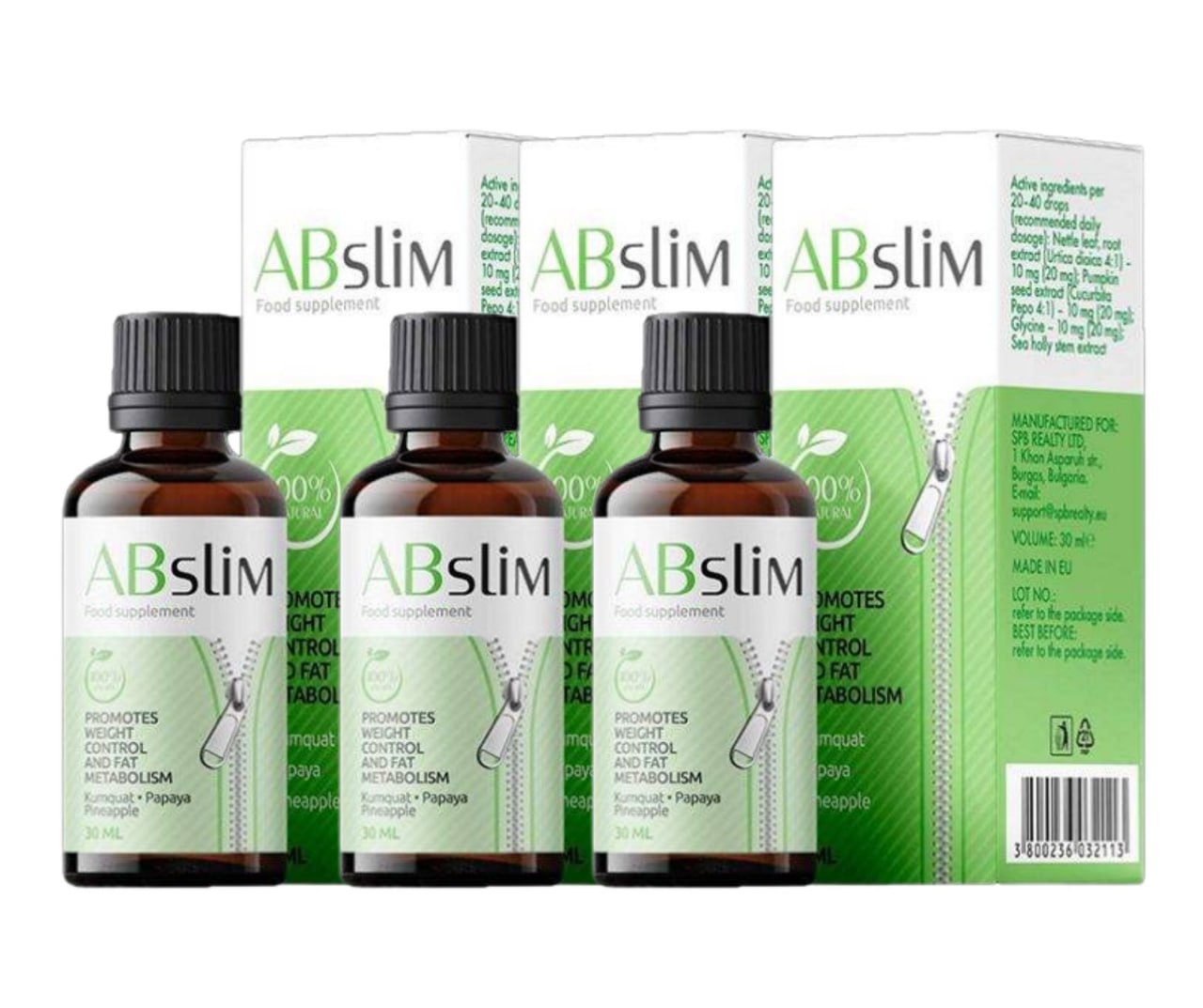 Tre confezioni ABSlim